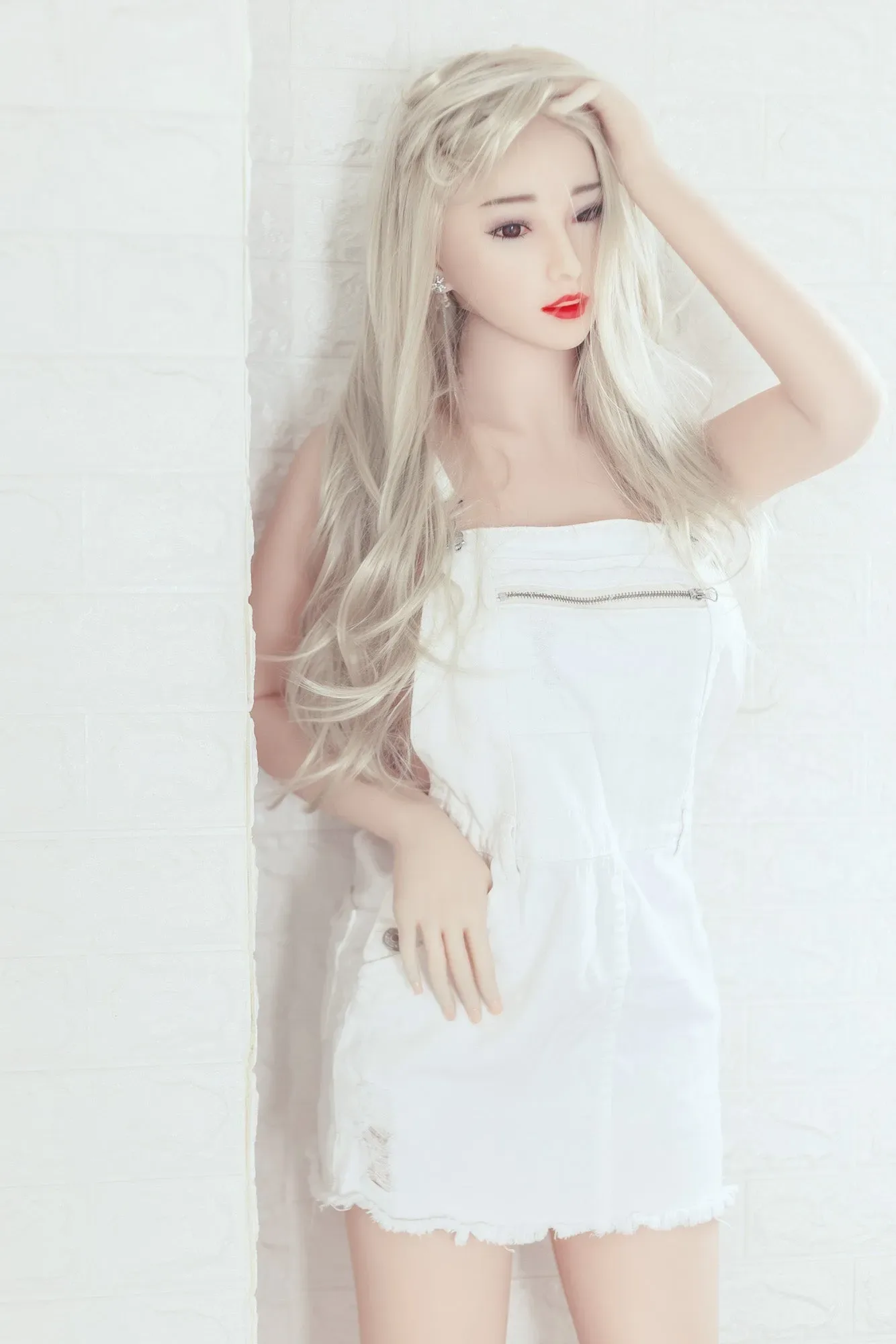 MESE Doll丨Pearly- 158cm (5ft 2) Realistic Sex Doll With Pretty  White Hair view 8
