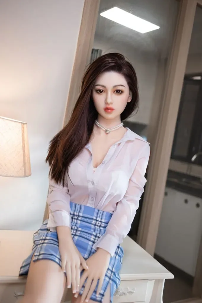 AIBEI | Tiantian 165cm(5.4') Silicone Head + TPE Body  Small Breast Sex dolls view 3