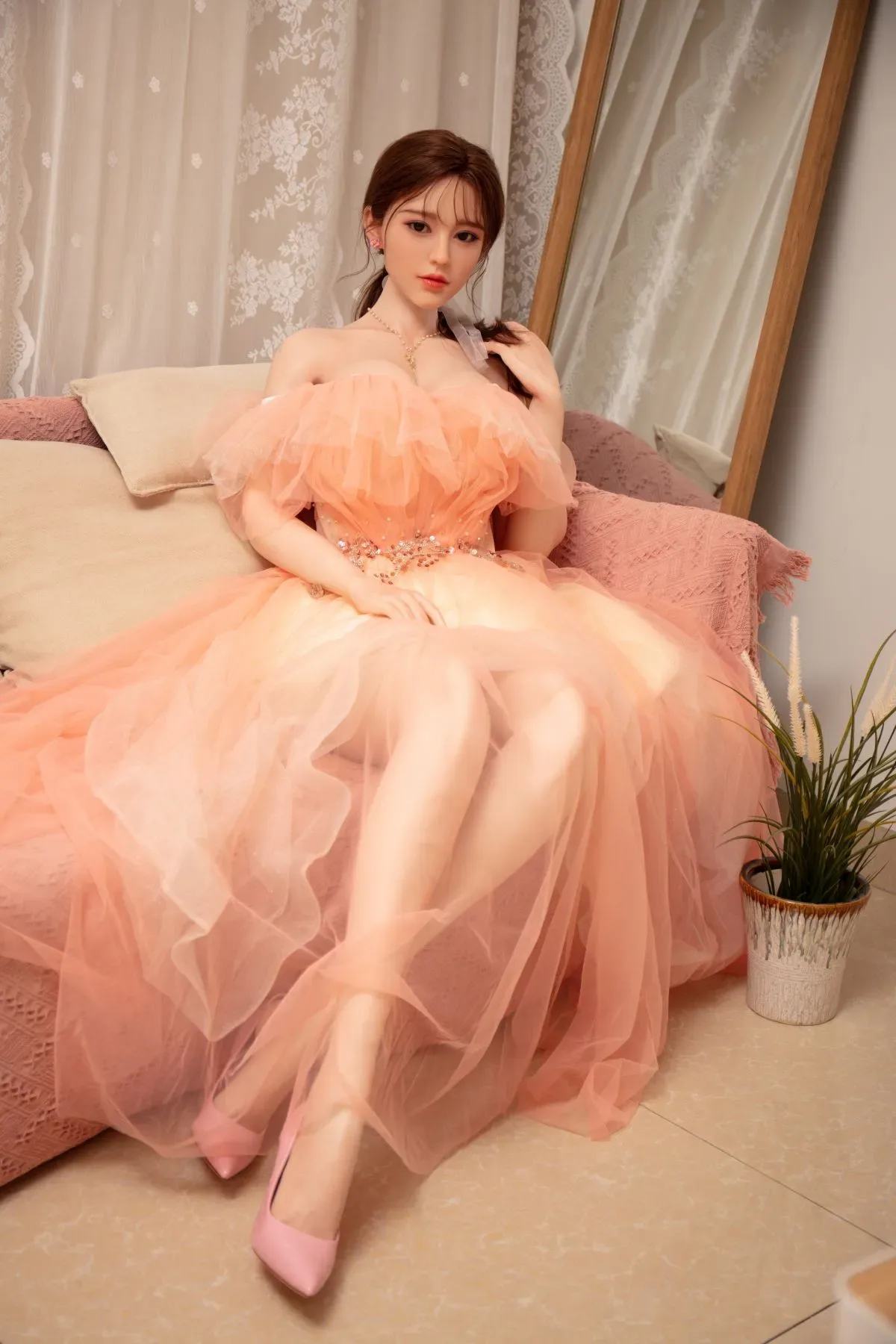 JX Doll | Yumani-5ft7/170cm D Cup Realistic Silicone Head  Sex Doll view 7