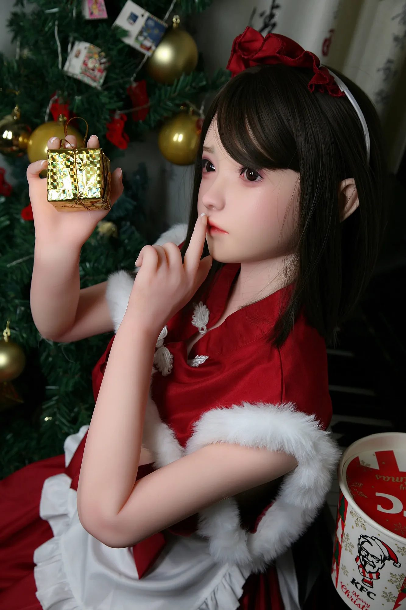 SHEDOLL | LoYi-  christmas 4ft10/148cm Optional ROS silicone head Sex Doll view 4