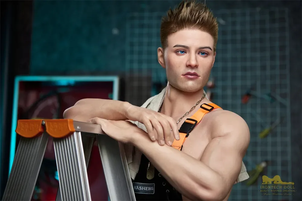 Irontech | Jack  - 5ft9 (176cm) Plumber Silicone Male Sex Doll view 3