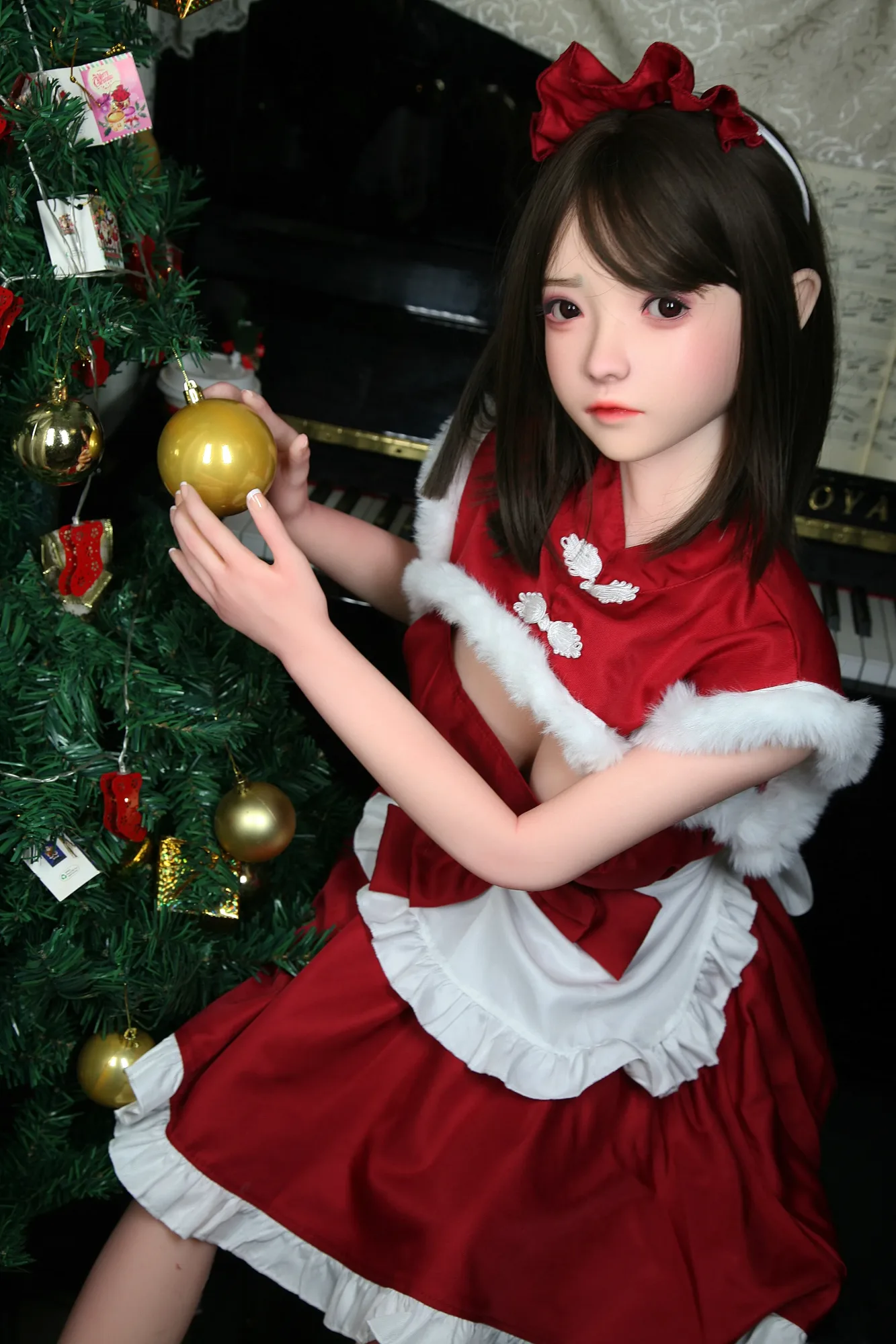 SHEDOLL | LoYi-  christmas 4ft10/148cm Optional ROS silicone head Sex Doll view 8