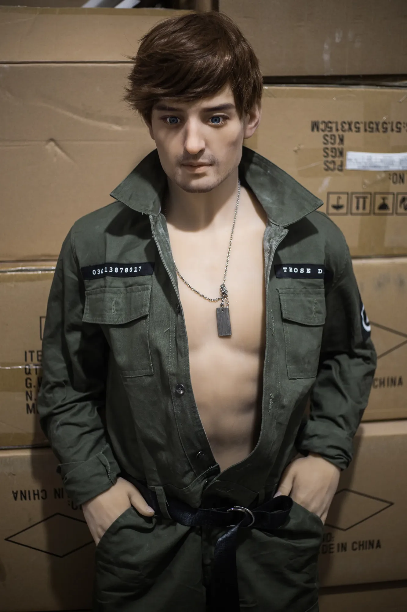 Qita丨 5ft9/175cm Male TPE Sex Doll- Aaron