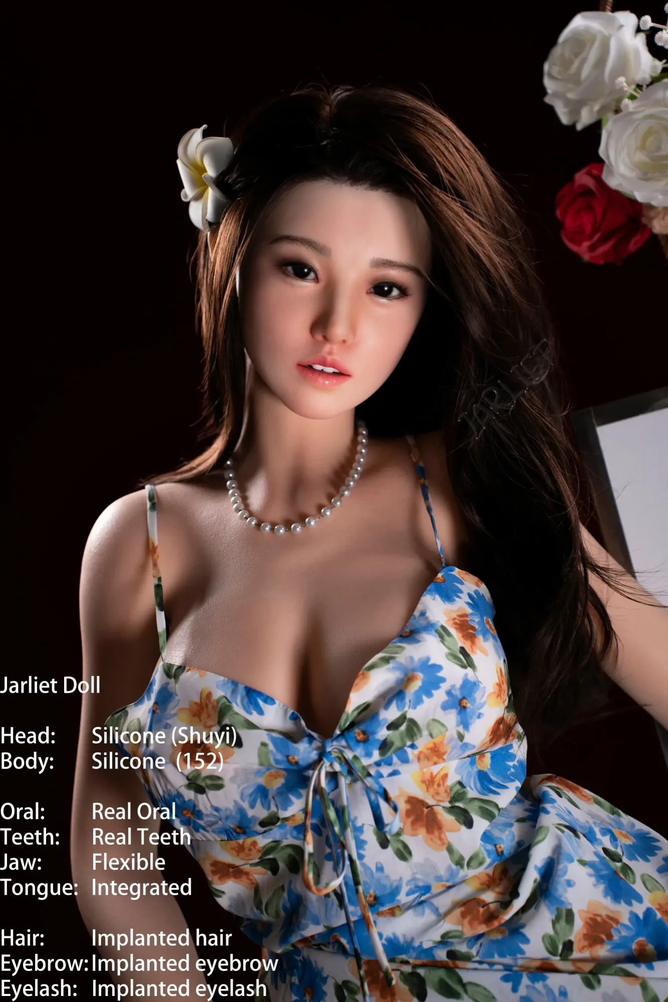Jarliet | Shuyi - 5ft /152cm ROS Head Full Silicone Sex Doll With Real Skin Texture view 2