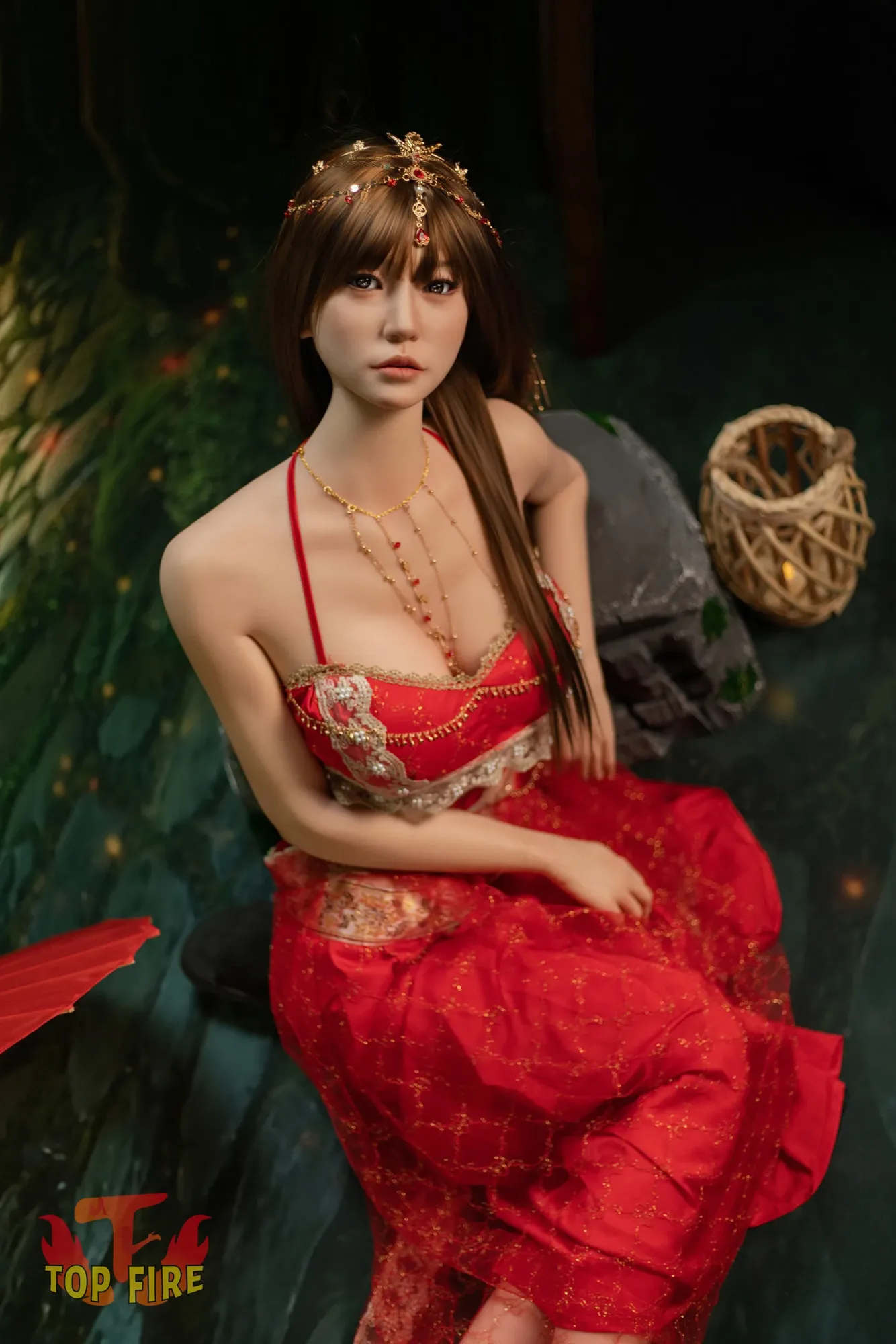 Top Fire | Super Jing -Ultra Light 5ft 7/170cm with AI Talk Silicone Sex Doll, T65 (In Stock US) view 2