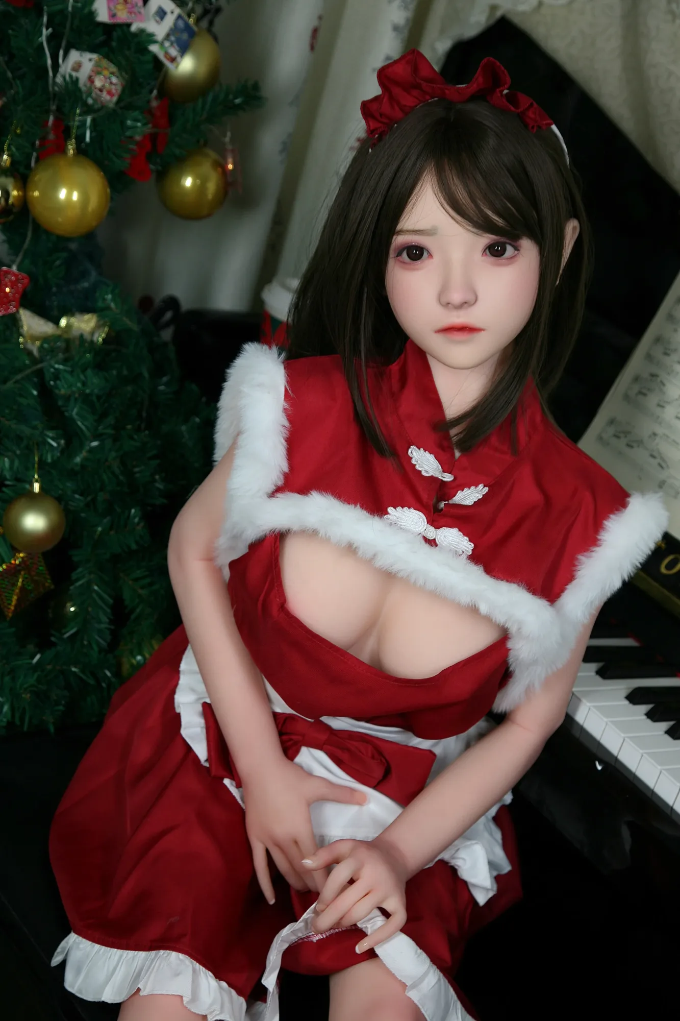 SHEDOLL | LoYi-  christmas 4ft10/148cm Optional ROS silicone head Sex Doll view 7