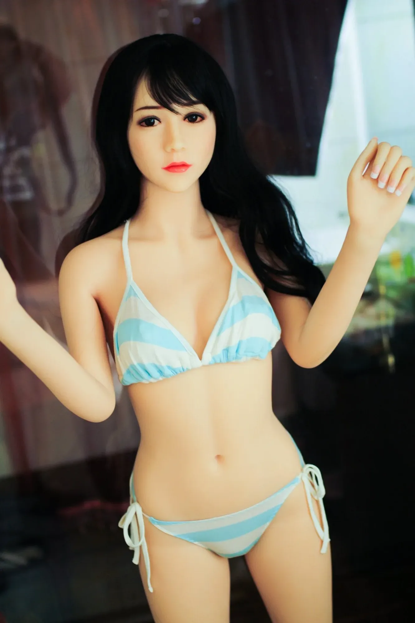 Kimberly - 5Ft2(158cm) Top Quality Japanese Style TPE Sex Doll (In Stock US) view 4
