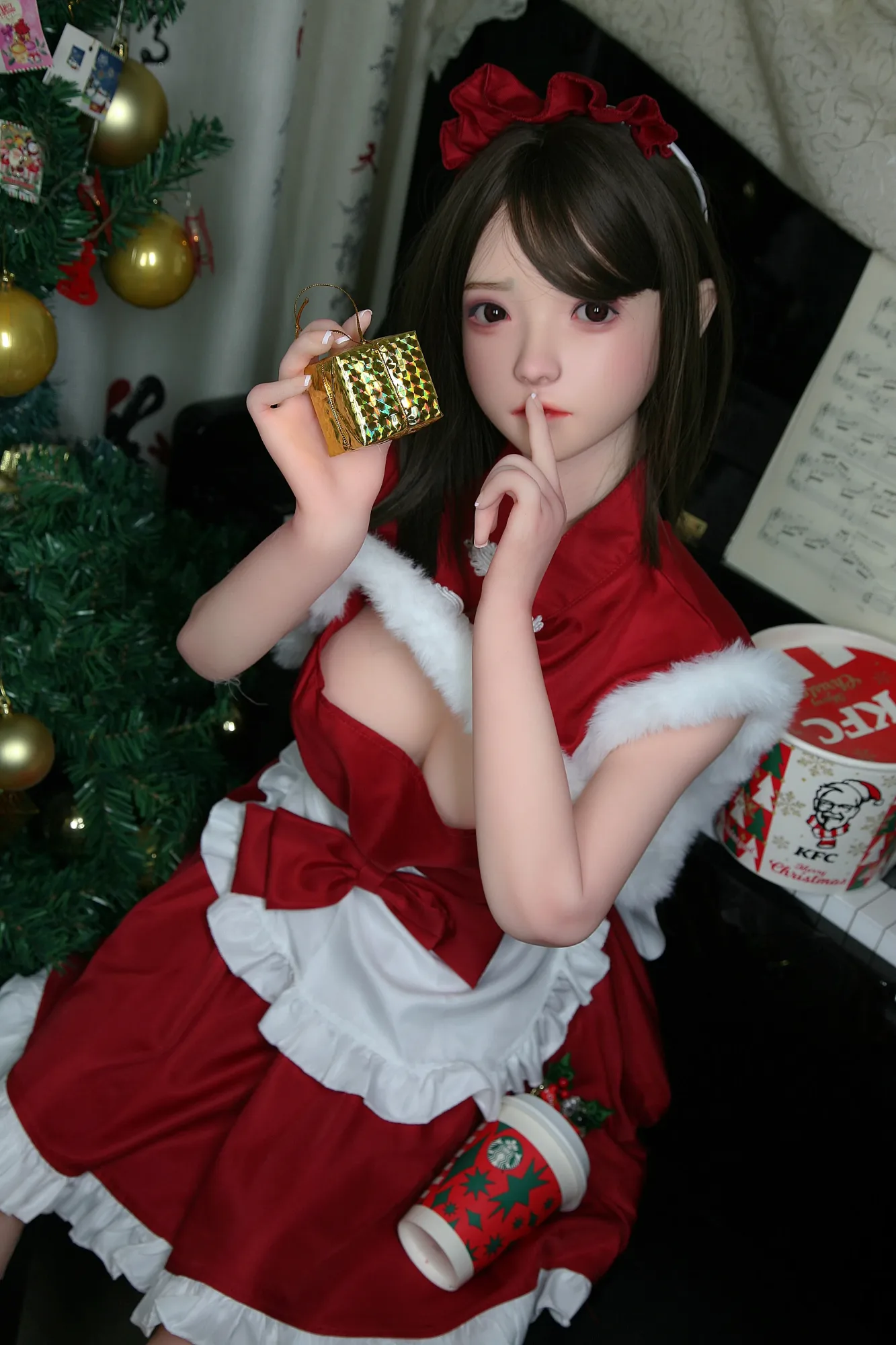 SHEDOLL | LoYi-  christmas 4ft10/148cm Optional ROS silicone head Sex Doll view 6