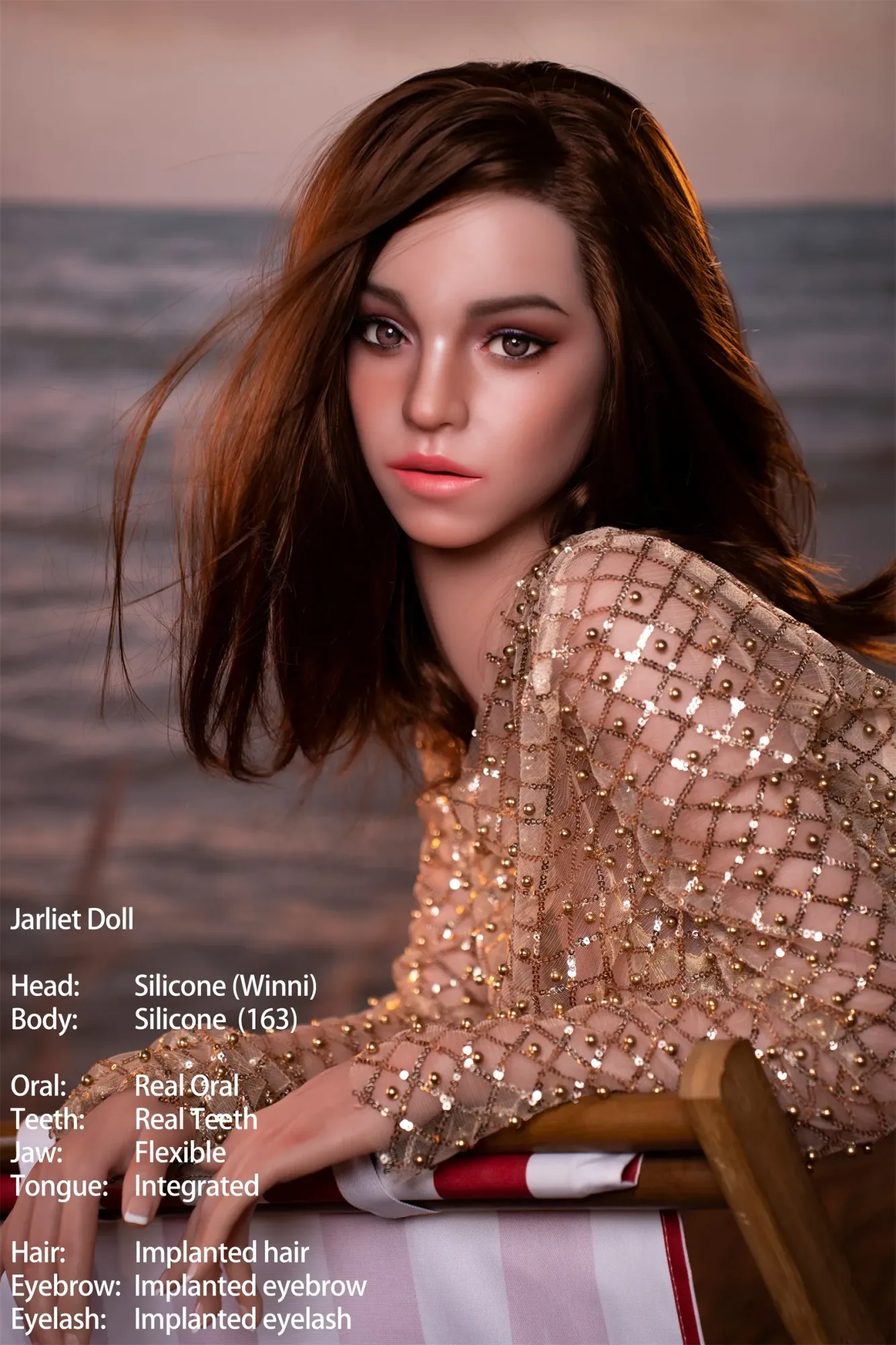 Jarliet | Winni -5ft 3/163cm ROS Head Full Silicone Sex Doll