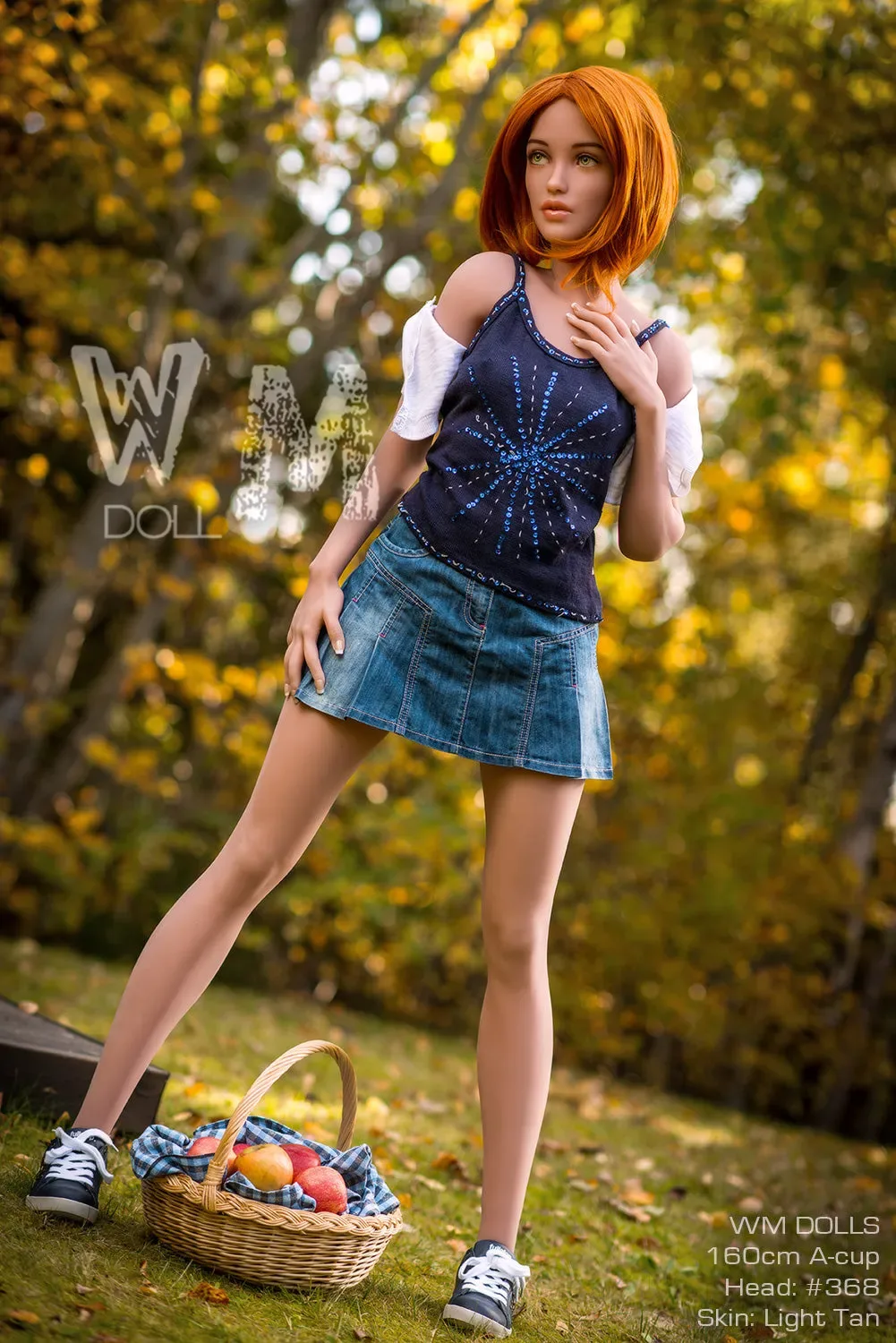 WM | Amber(368#) - 5ft3/160cm A-Cup S-TPE Sex Doll (In Stock EU) view 6