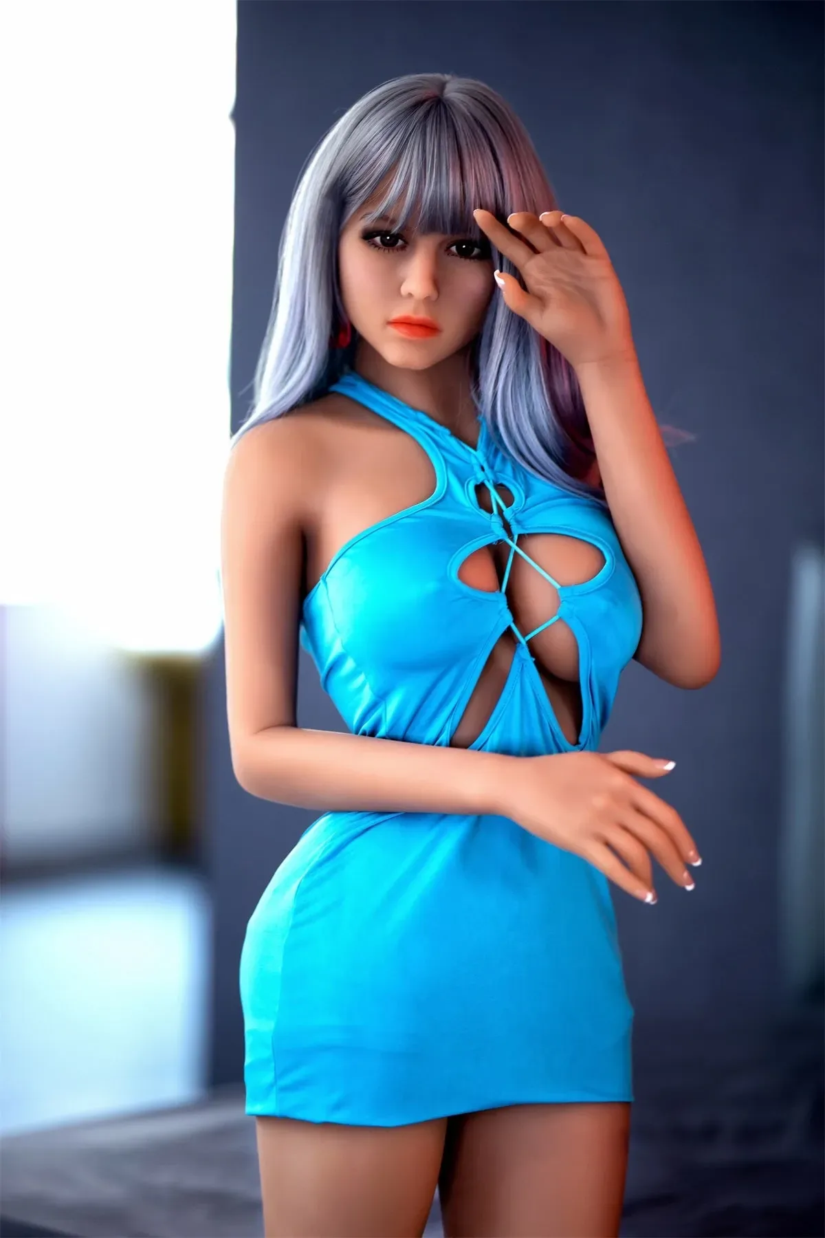Heloise - 5ft 2(158cm) Gorgeous Ultra Realistic TPE Sex Doll With Long Straight Hair (In Stock EU) view 4