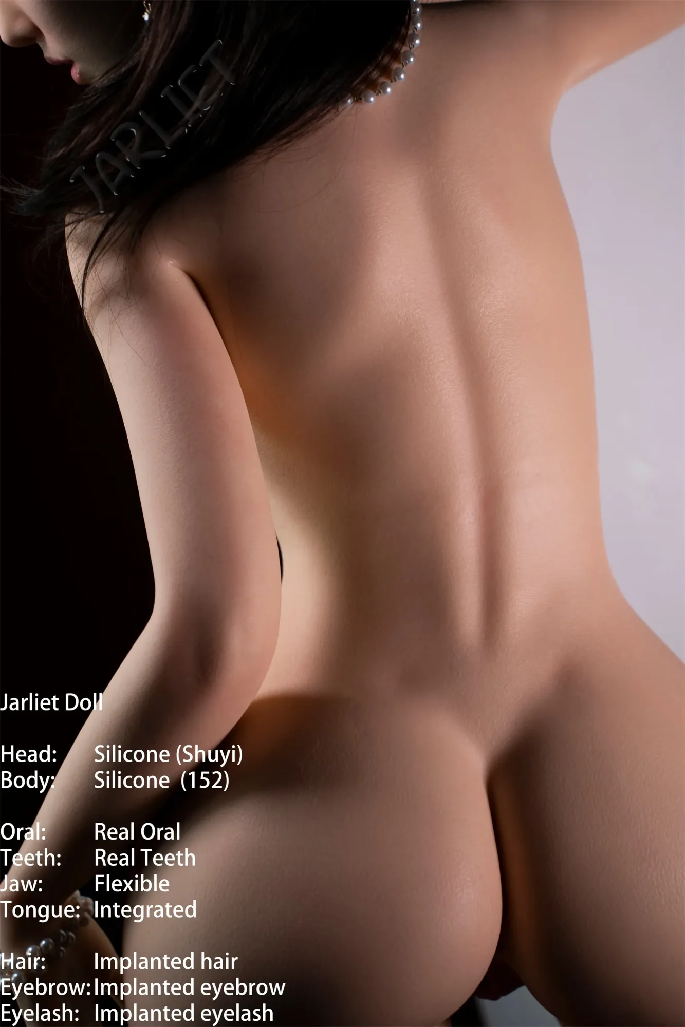 Jarliet | Shuyi - 5ft /152cm ROS Head Full Silicone Sex Doll With Real Skin Texture view 7