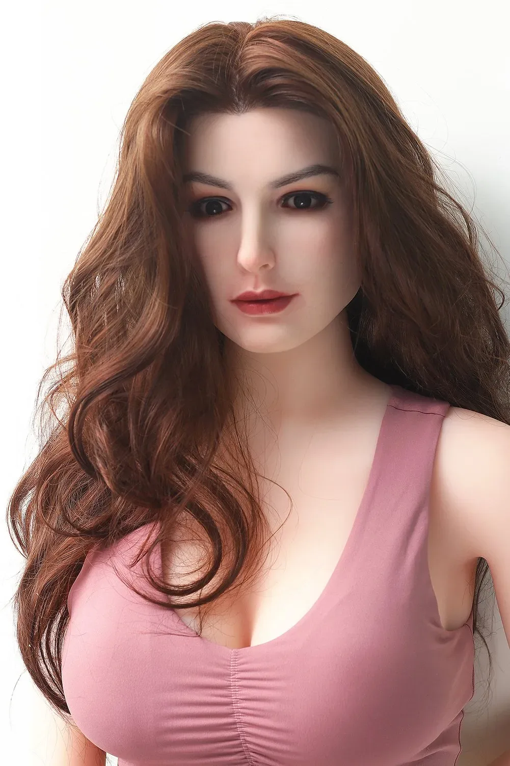 Iris - 165cm (5ft6) Mature Small Breast Sex Doll With Long Curly Hair view 2