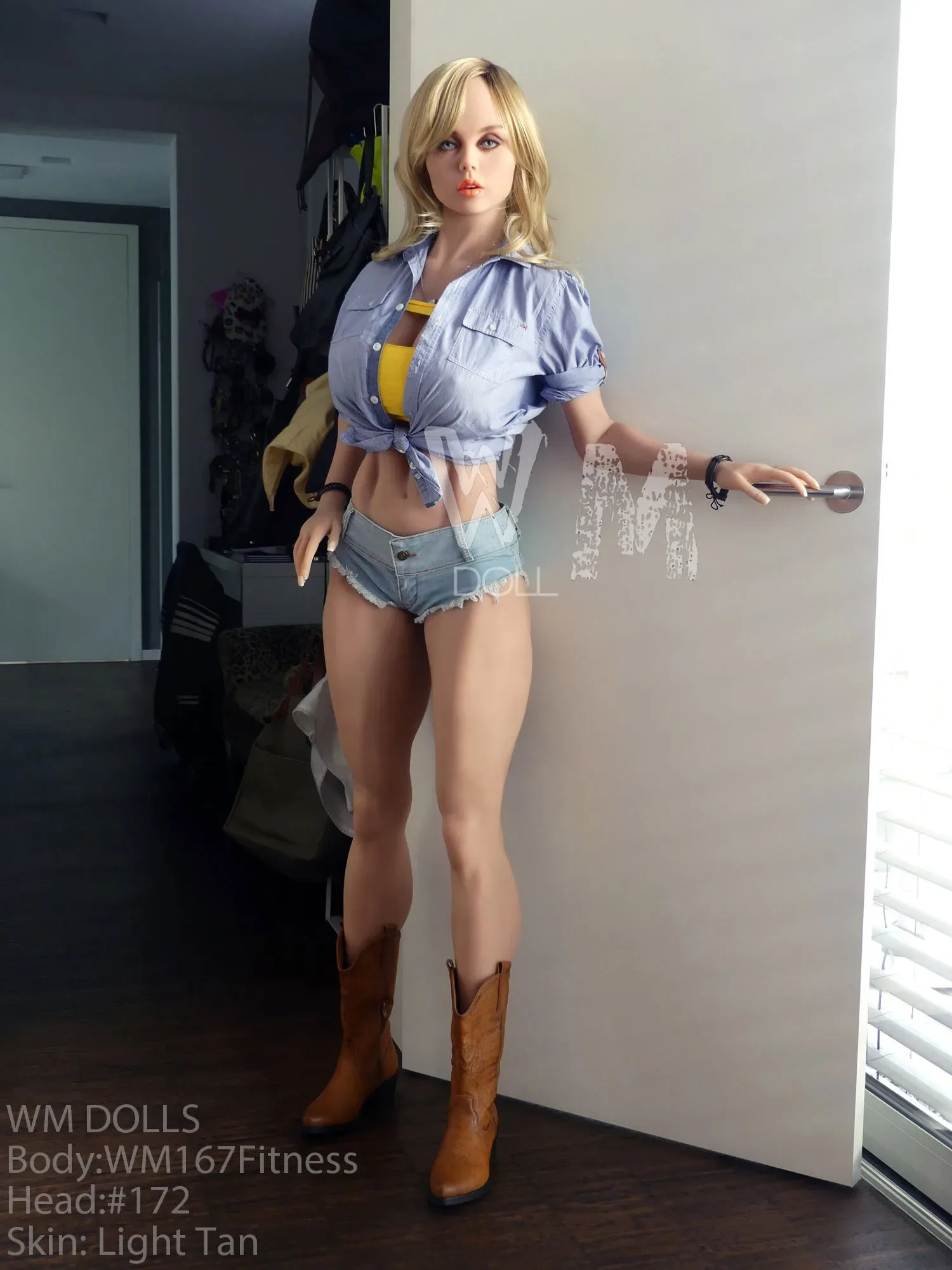 WM | Sandy  5ft 6/ 167cm H Cup Sex Doll view 4