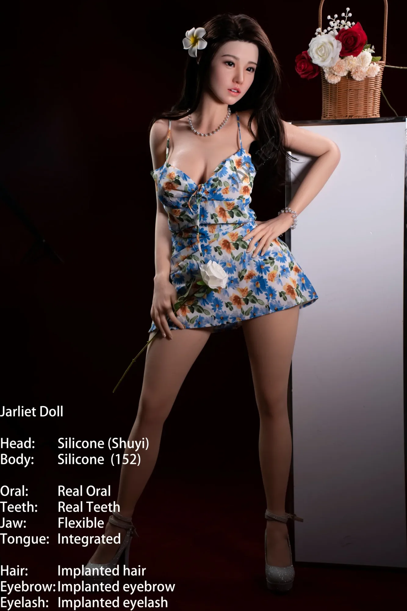 Jarliet | Shuyi - 5ft /152cm ROS Head Full Silicone Sex Doll With Real Skin Texture view 5