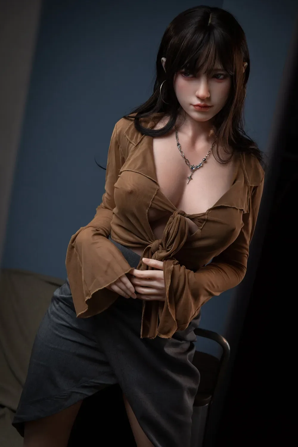 JX Doll | Miya -D Cup A60 Silicone Head Sex Doll view 4