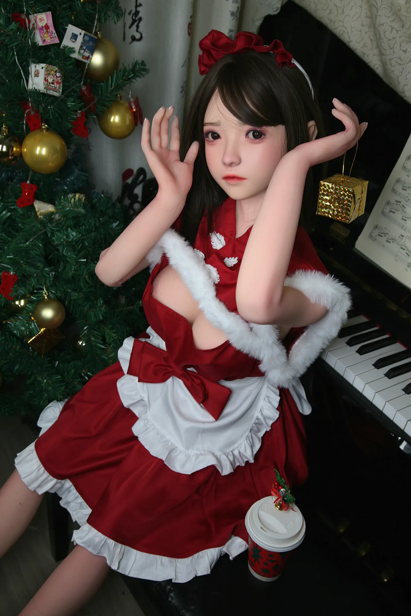 SHEDOLL | LoYi-  christmas 4ft10/148cm Optional ROS silicone head Sex Doll view 5