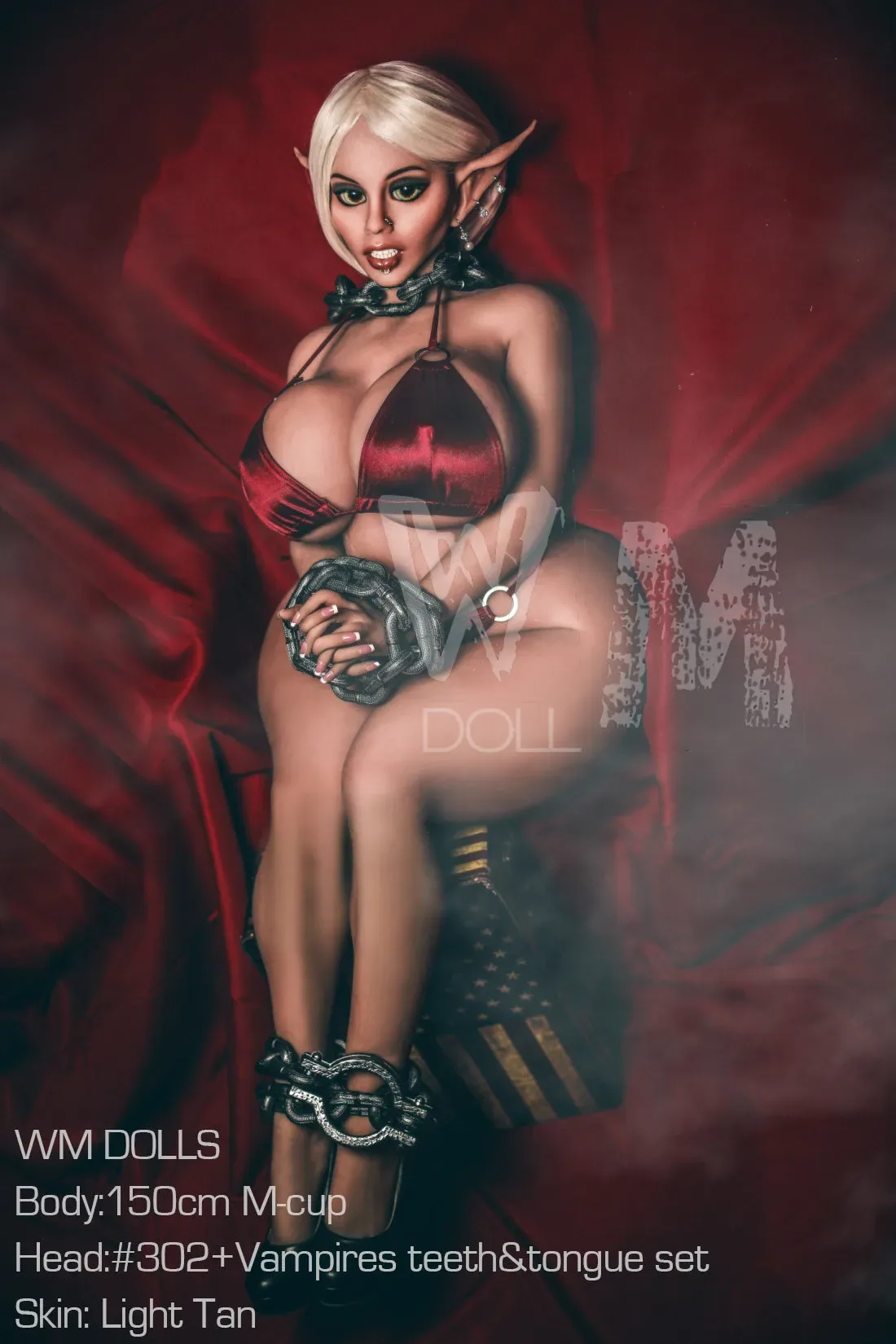 WM | Quamara  4ft 11/ 150cm M Cup Elf Sex Doll view 8
