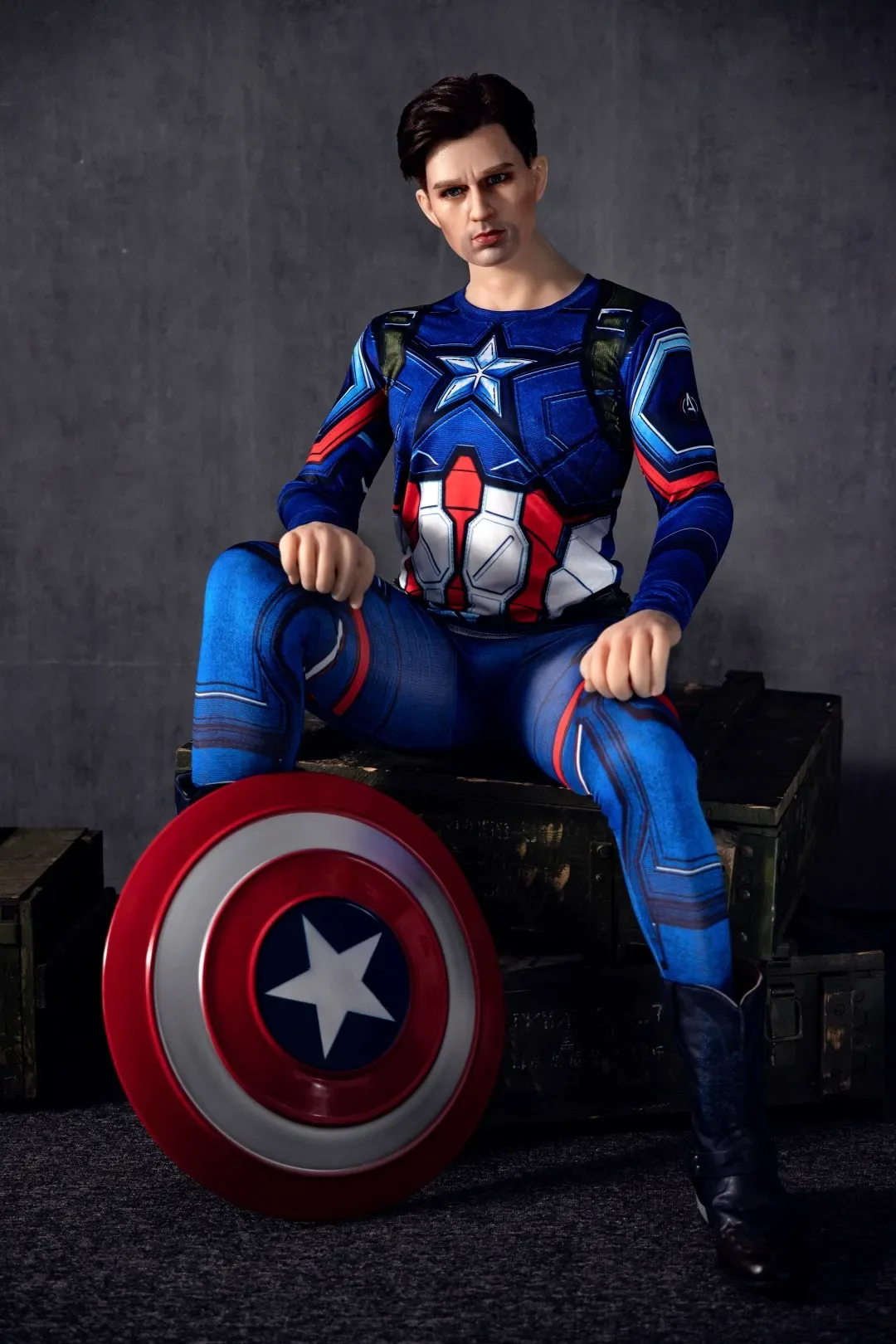 Enio - 5ft3 /160cm Captain America Male Sex Doll For Women view 7