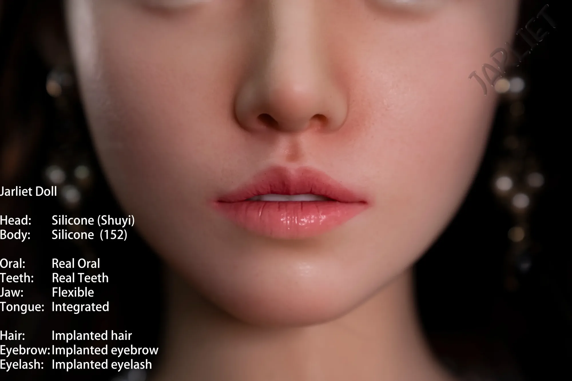 Jarliet | Shuyi - 5ft /152cm ROS Head Full Silicone Sex Doll With Real Skin Texture view 8