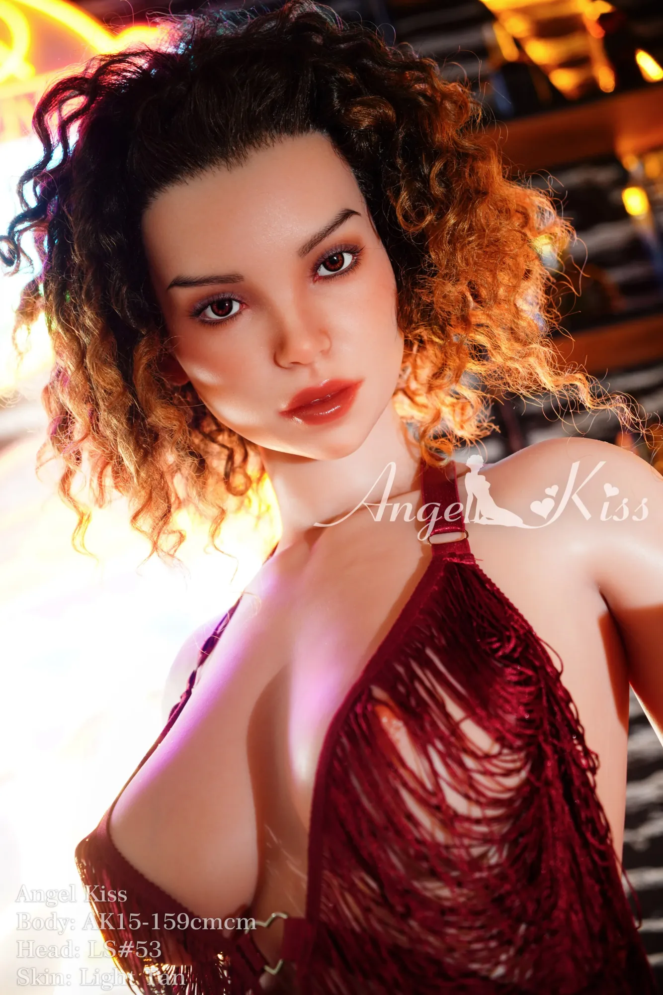 Angel Kiss | 159cm/5ft3 D-cup Silicone Sex Doll – Daisy